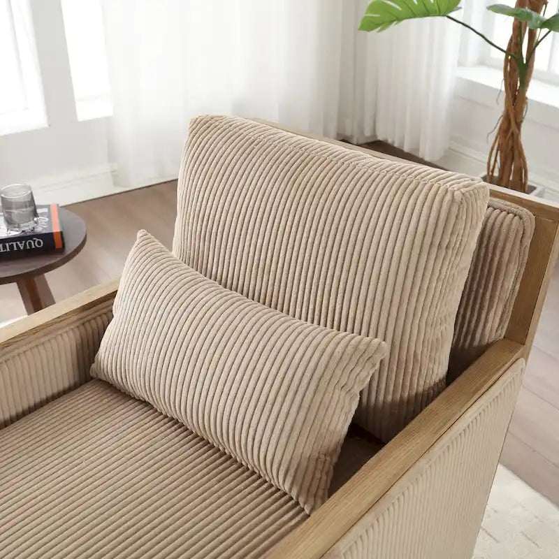 Fauteuil pivotant moderne de 26,8 pouces
