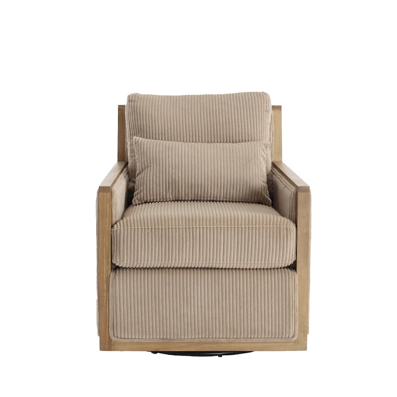 Fauteuil pivotant moderne de 26,8 pouces