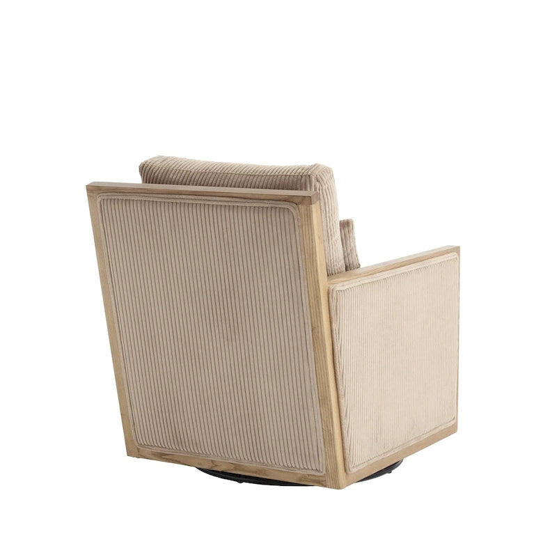 Fauteuil pivotant moderne de 26,8 pouces