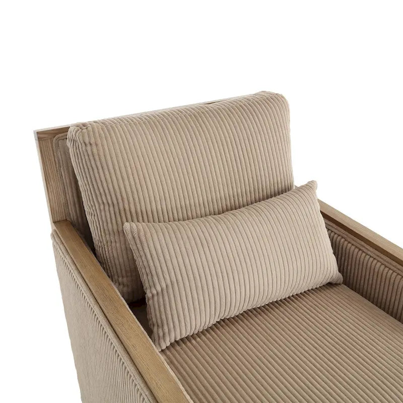 Fauteuil pivotant moderne de 26,8 pouces