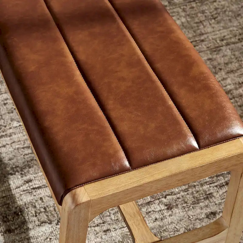 Banc en Chêne Clair Scandinave Moderne