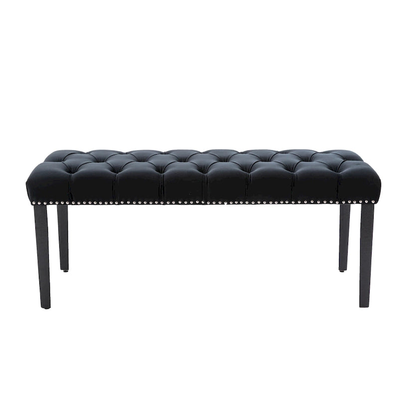 Banc de salle à manger en velours Banc de chambre à coucher