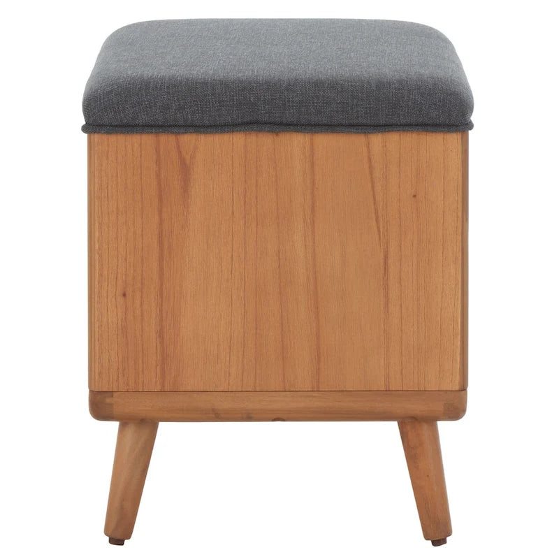 Banc de rangement ouvert avec coussin – 20 l x 15 P x 18 H – 20Lx15Px18H