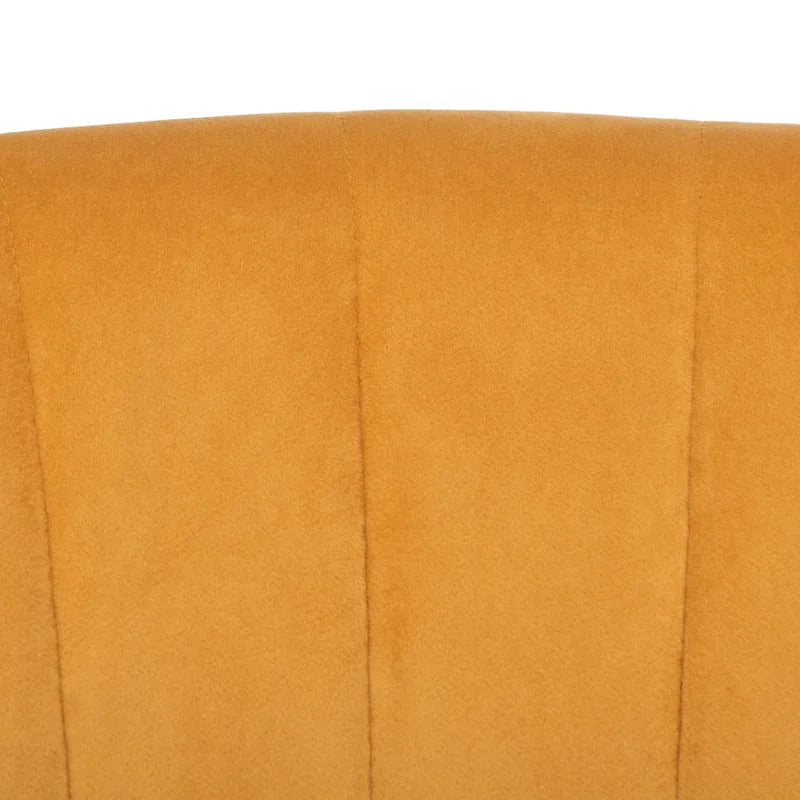 Fauteuil d'appoint en velours à oreilles - 26.8 x 28 x 31.9 - 27Lx28Px32H