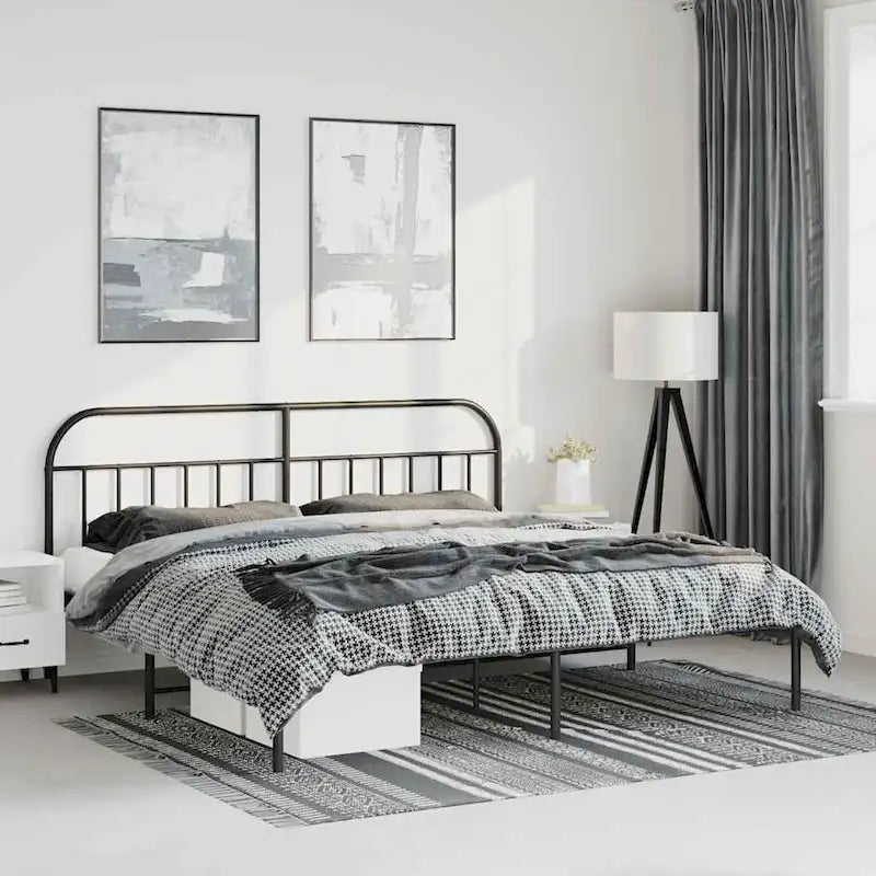 12 Inches Metal Bed Frame No Mattress