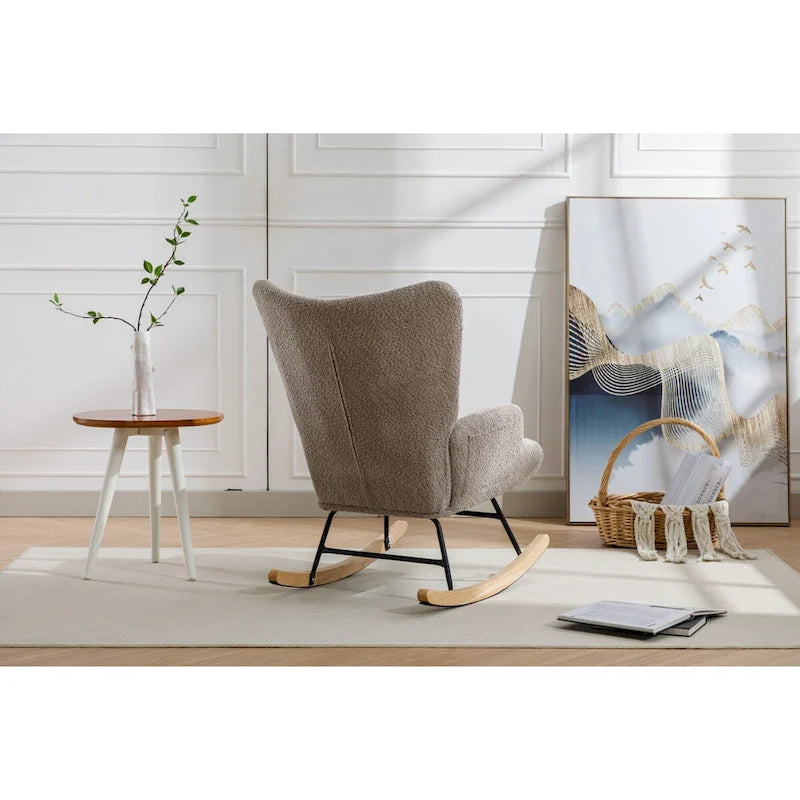 Fauteuil d'appoint moderne Patchwork pour salon, chambre, studio