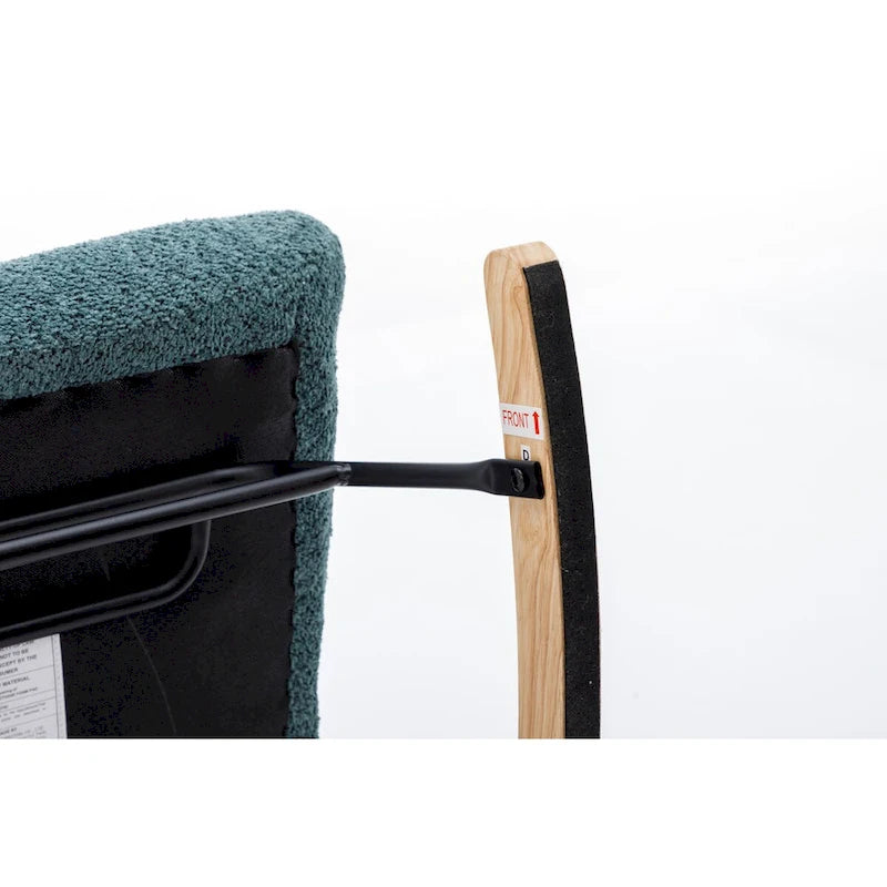 Fauteuil d'appoint moderne Patchwork pour salon, chambre, studio