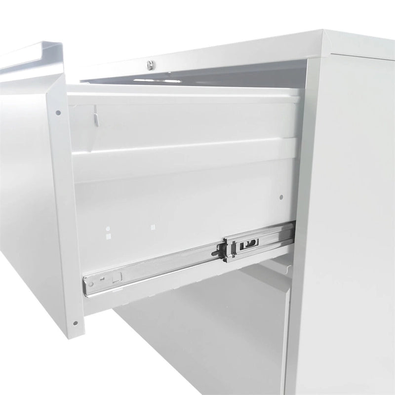 Classeur vertical métallique à 4 tiroirs avec serrure pour le bureau et la maison