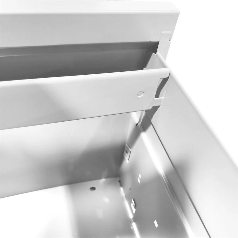 Classeur vertical métallique à 4 tiroirs avec serrure pour le bureau et la maison