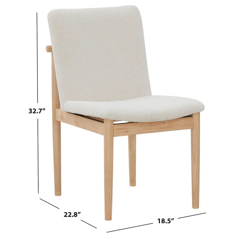 Chaise de salle à manger Boucle 18 po – 19 larg. x 23 prof. x 33 haut.