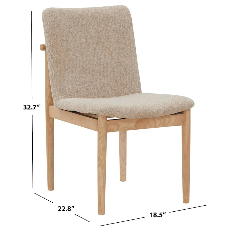 Chaise de salle à manger Boucle 18 po – 19 larg. x 23 prof. x 33 haut.